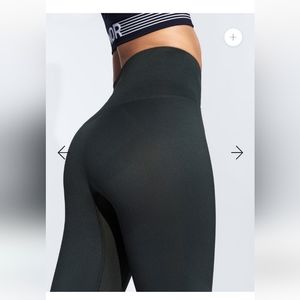 Active wear yoga leggings lightweight tummy control